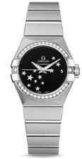 Omega Ladies - Constellation Co-Axial 27 mm - Brushed Stainless Steel