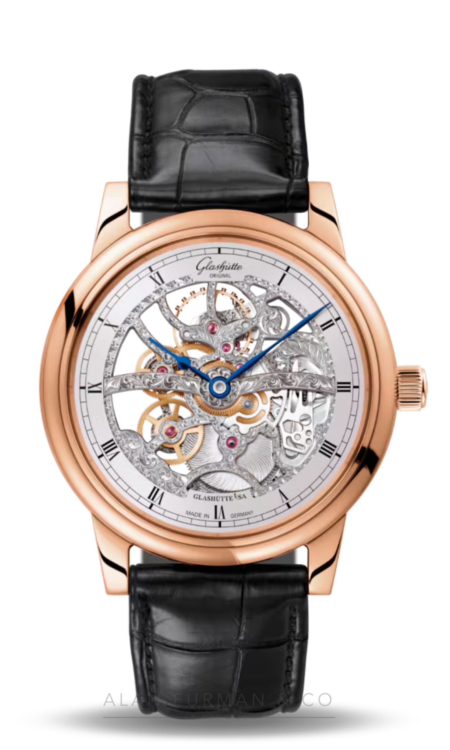 Glashütte Senator Manual Winding Skeletonised Edition (Ref. 1-49-18-01-05-30)