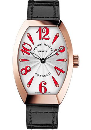 Franck Muller 18K RG 23mm Model 11002 S QZ 5N White Red