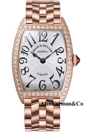 Franck Muller 18K RG Model 1752 QZ D O 5N WHITE