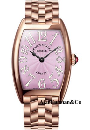 Franck Muller 18K RG Model 1752 QZ O 5N PINK