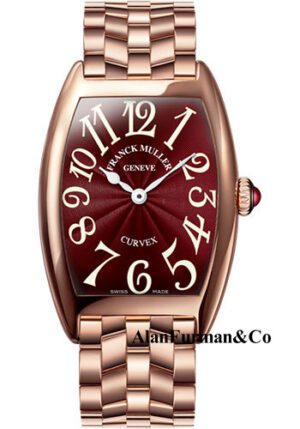 Franck Muller 18K RG Model 1752 QZ O 5N RED