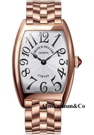 Franck Muller 18K RG Model 1752 QZ O 5N WHITE