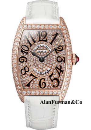 Franck Muller 18K RG Model 7502 QZ D CD 5N WHITE