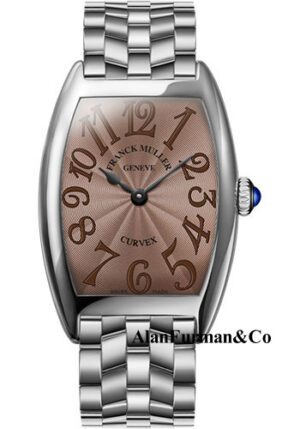Franck Muller Platinum Model 7502 QZ O PT CHOCOLATE