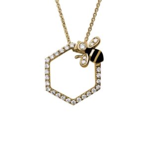 14K Yellow Gold Necklace .29CTTW Model AFC-GNL03ELY29