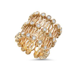 18K Yellow Gold Bracelet 2.03CTTW Model AFC-HR12616B