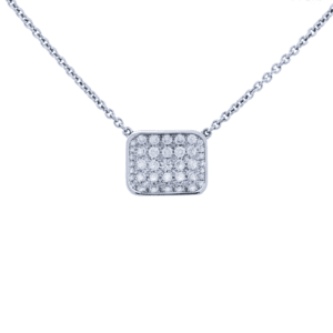 18K White Gold Necklace .55CTTW Model AFC-NCP5730