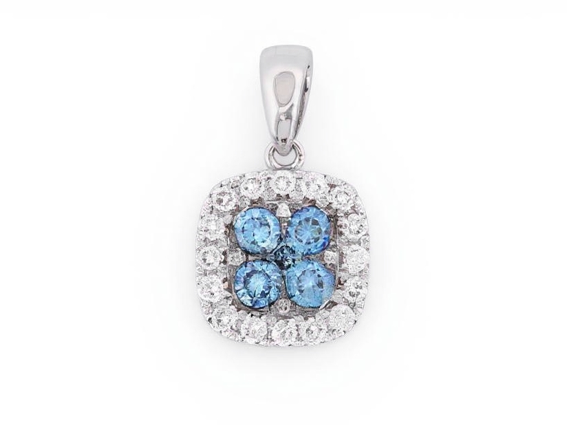Luce Benedetta Pendant in 14K White Gold (AFC-PDIAL115) - Image 2