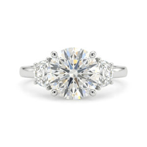 Vento Chiaro Ring in 14K White Gold (AFC-RDIAL1646)