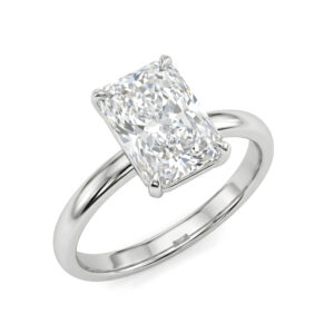 Amor Solo Diamond Ring in 14K White Gold (AFC-RDIAL2544)