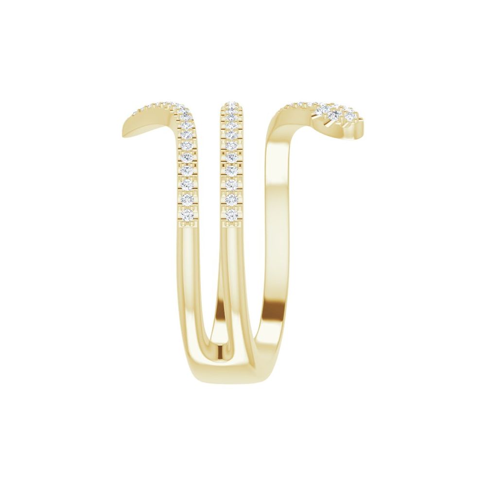 Elara Petite Diamond Crescent Ring (AFC-123084:601:P)