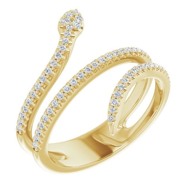 Elara Petite Diamond Crescent Ring (AFC-123084:601:P)