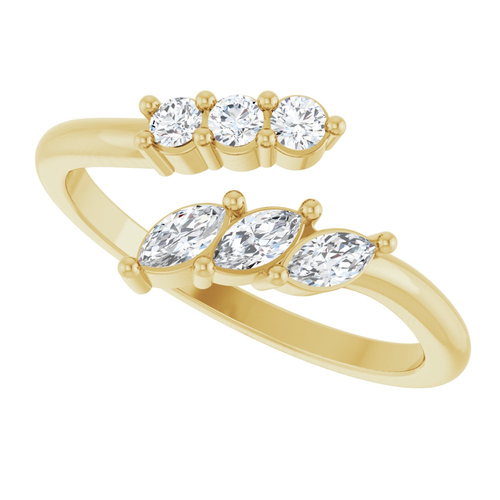Marisol Diamond Cluster Signet Ring (AFC-127221:LG111:P)