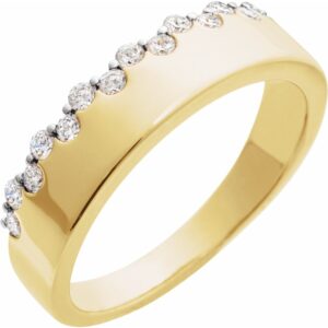 Seraphina Diamond-Edged Band (AFC-689207:600:P)