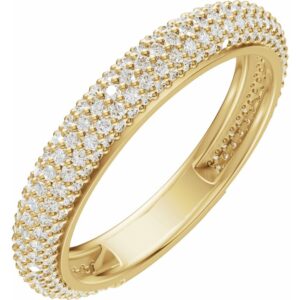 Solenne Pavé Radiance Band (AFC-689511:LG700:P)