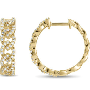 Lunaria Radiance Hoop Earrings (AFC-689044:LG600:P)